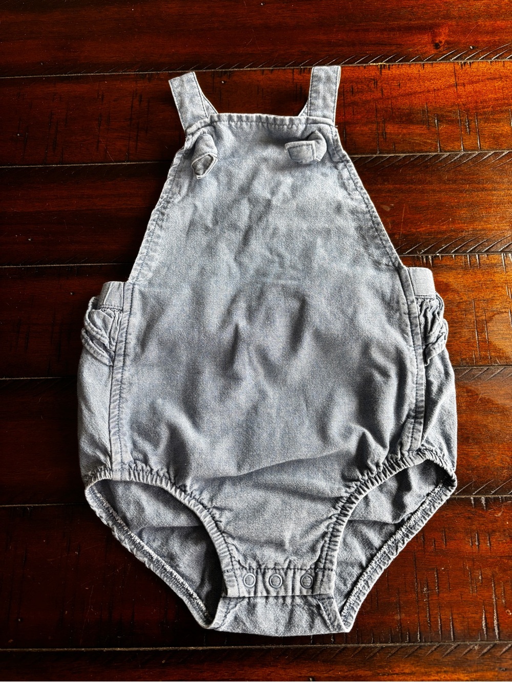 Carter's Denim Baby Overalls Romper